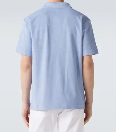 Sunspel Cotton terry polo shirt | Thumbnail 3