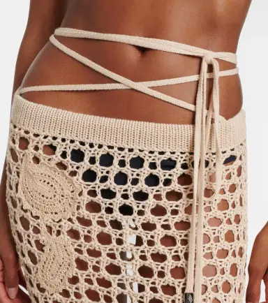 The Attico Open-knit cotton beach cover-up | Thumbnail 4 The Attico Open-knit cotton beach cover-up | Thumbnail 4