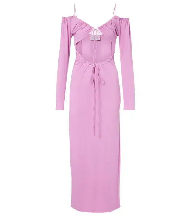 Cutout maxi dress