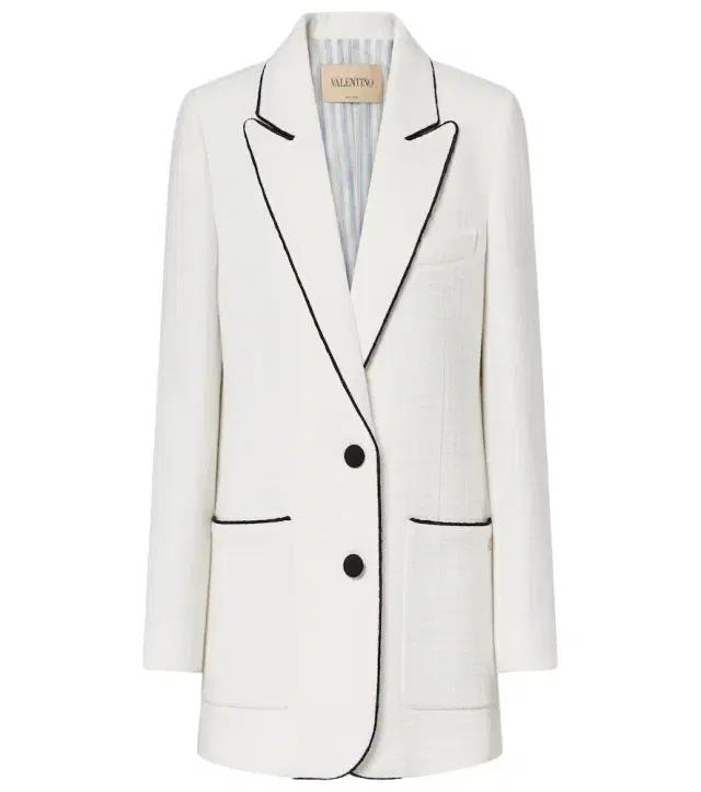 Valentino Cotton tweed jacket