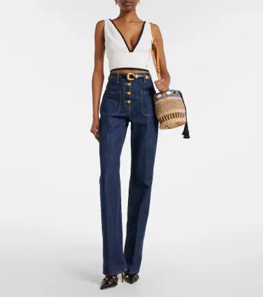 Valentino High-rise straight jeans | Thumbnail 3 Valentino High-rise straight jeans | Thumbnail 3