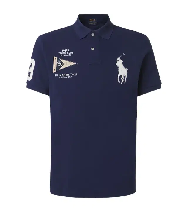 Polo Ralph Lauren Embroidered cotton polo shirt
