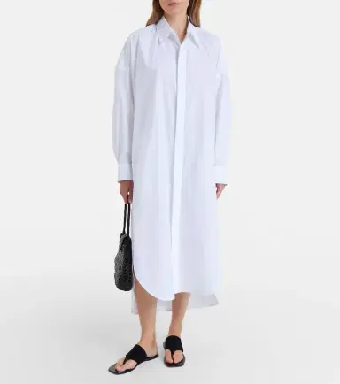 The Frankie Shop Bloom cotton poplin shirt dress | Thumbnail 6 The Frankie Shop Bloom cotton poplin shirt dress | Thumbnail 6