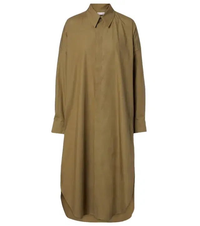 The Frankie Shop Bloom cotton poplin shirt dress
