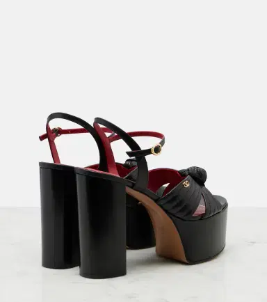 Valentino Garavani Crasher leather platform sandals | Thumbnail 2 Valentino Garavani Crasher leather platform sandals | Thumbnail 2