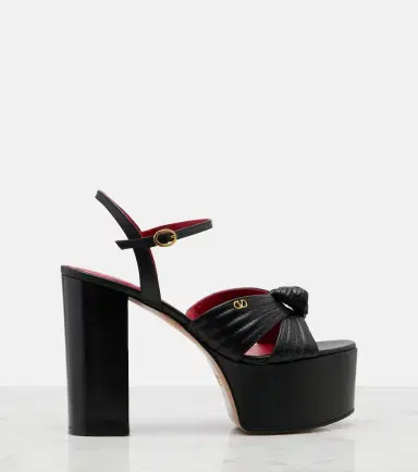 Valentino Garavani Crasher leather platform sandals | Thumbnail 4 Valentino Garavani Crasher leather platform sandals | Thumbnail 4