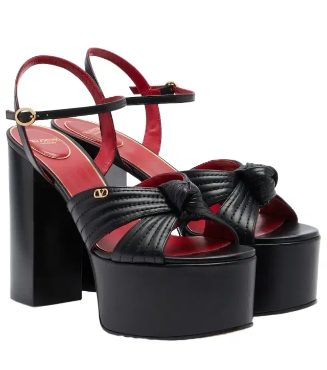 Valentino Garavani Crasher leather platform sandals