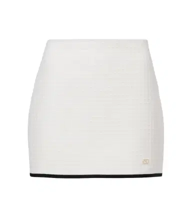 Valentino Cotton tweed miniskirt | Thumbnail 1 Valentino Cotton tweed miniskirt | Thumbnail 1