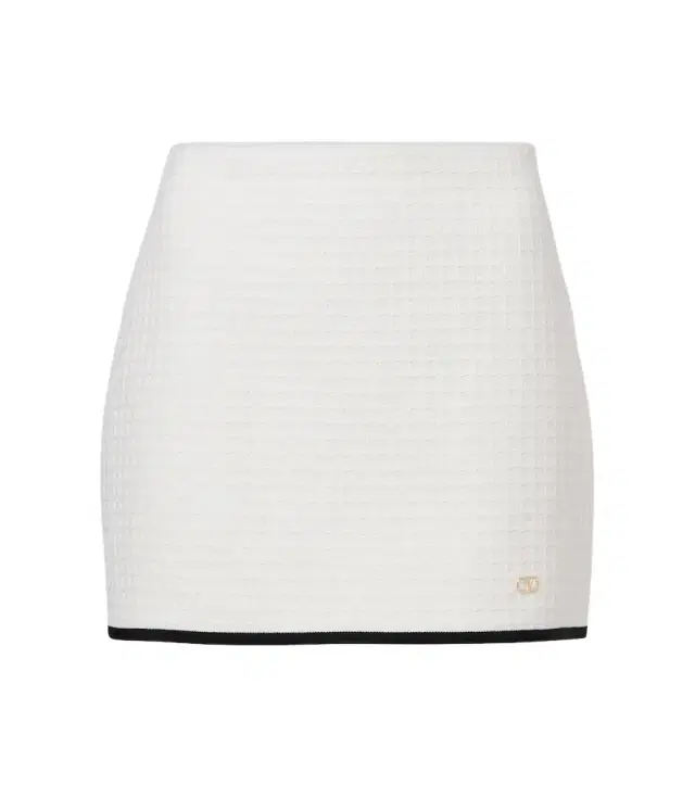 Valentino Cotton tweed miniskirt