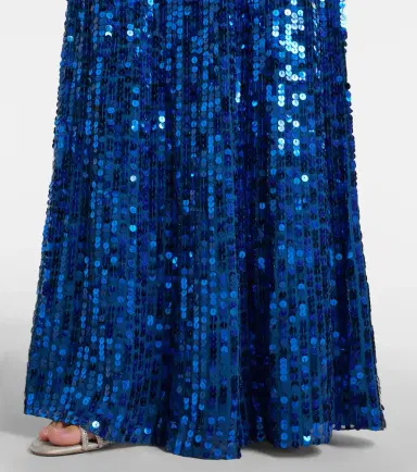 Jenny Packham Embellished fringed gown | Thumbnail 3