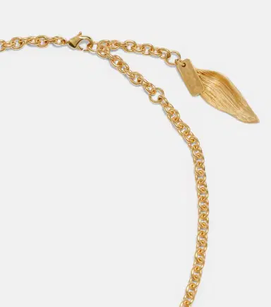 Chloé Chloé Faux pearl-embellished chain necklace | Thumbnail 3
