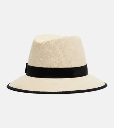 Valentino VLogo straw Panama hat | Thumbnail 3 Valentino VLogo straw Panama hat | Thumbnail 3
