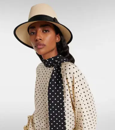 Valentino VLogo straw Panama hat | Thumbnail 5 Valentino VLogo straw Panama hat | Thumbnail 5