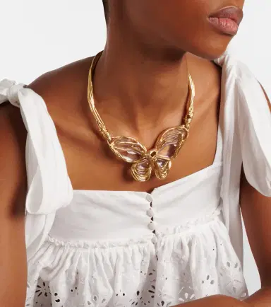 Chloé Chloé Chloé Butterfly pendant necklace | Thumbnail 4