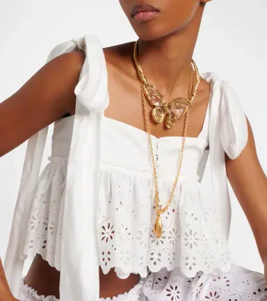 Chloé Chloé Chloé Butterfly pendant necklace | Thumbnail 5