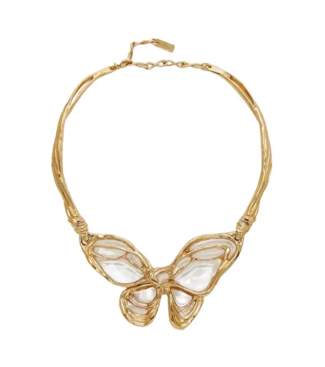 Chloe Chloé Chloé Butterfly pendant necklace