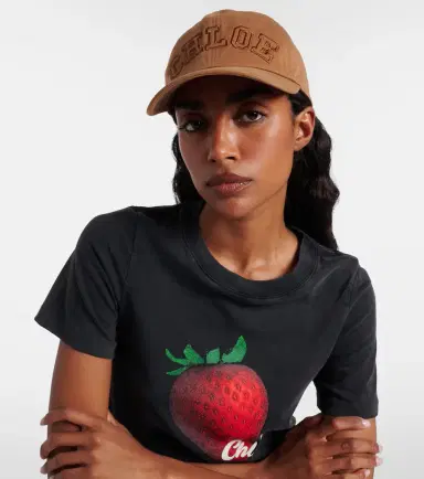 Chloé Chloé Chloé Signature canvas baseball cap | Thumbnail 5