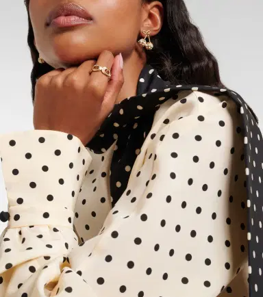 Valentino Ovalette Swarovski-embellished ring | Thumbnail 4