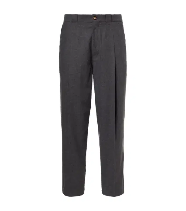 Brunello Cucinelli Wool, cotton and silk tapered pants