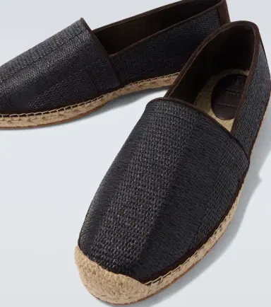 Brunello Cucinelli Suede-trimmed espadrilles | Thumbnail 2 Brunello Cucinelli Suede-trimmed espadrilles | Thumbnail 2