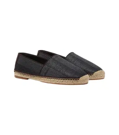 Brunello Cucinelli Suede-trimmed espadrilles | Thumbnail 1 Brunello Cucinelli Suede-trimmed espadrilles | Thumbnail 1