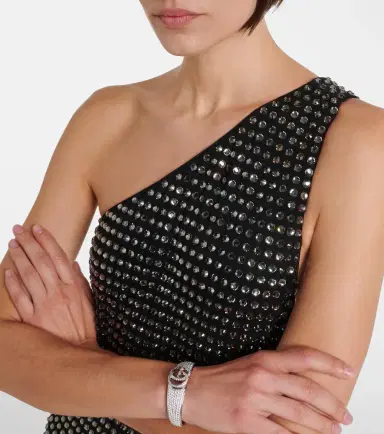 Gucci Embellished one-shoulder jersey gown | Thumbnail 4