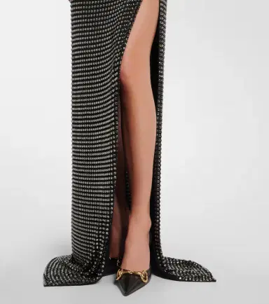 Gucci Embellished one-shoulder jersey gown | Thumbnail 6
