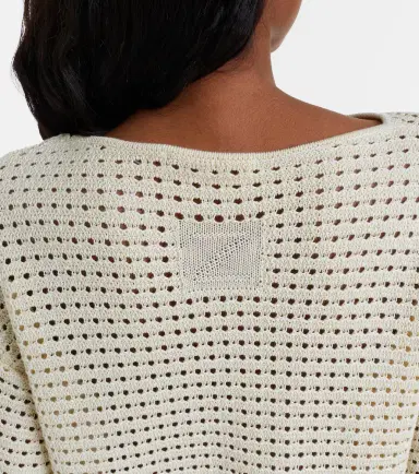 Zimmermann Indra crochet fringed cotton minidress | Thumbnail 2