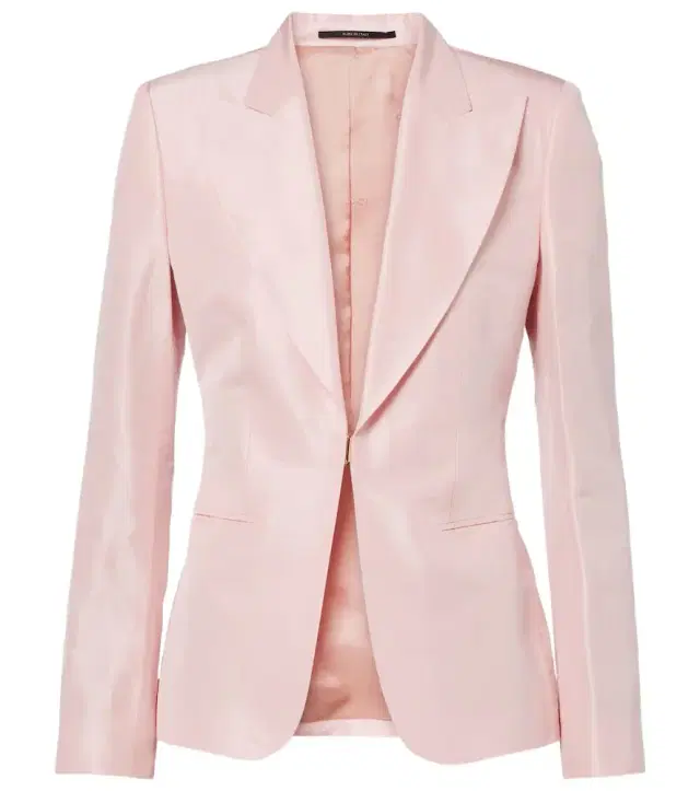 Gucci Silk faille blazer