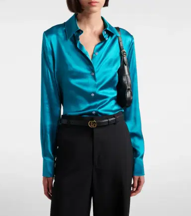 Gucci Silk satin shirt | Thumbnail 4 Gucci Silk satin shirt | Thumbnail 4