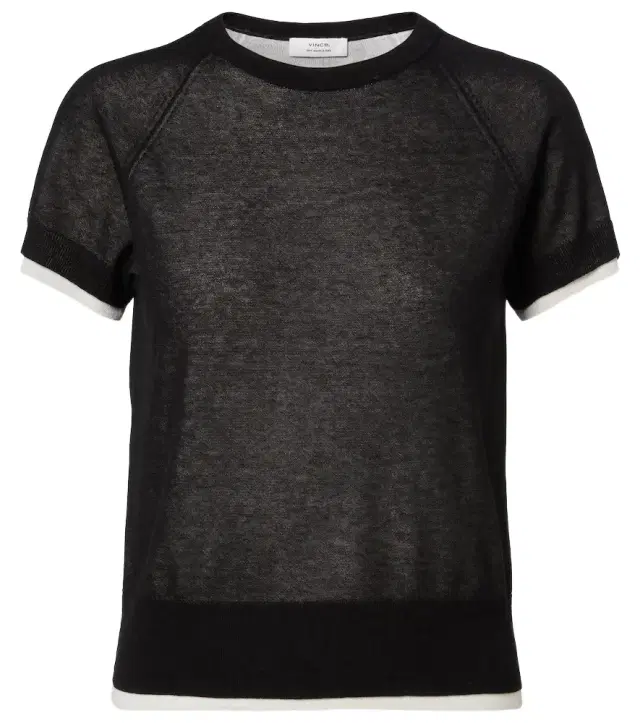 Vince Cotton-blend T-shirt