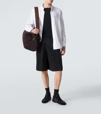 Homme Plissé Issey Miyake Homme Plissé Issey iyake Tailored Pleats 2 Bermuda shorts | Thumbnail 4 Homme Plissé Issey Miyake Homme Plissé Issey iyake Tailored Pleats 2 Bermuda shorts | Thumbnail 4