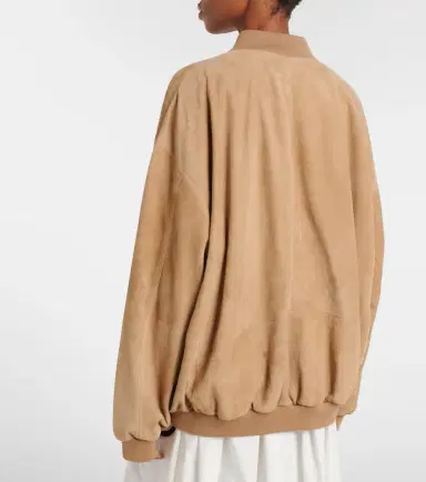 Prada Suede bomber jacket | Thumbnail 3 Prada Suede bomber jacket | Thumbnail 3