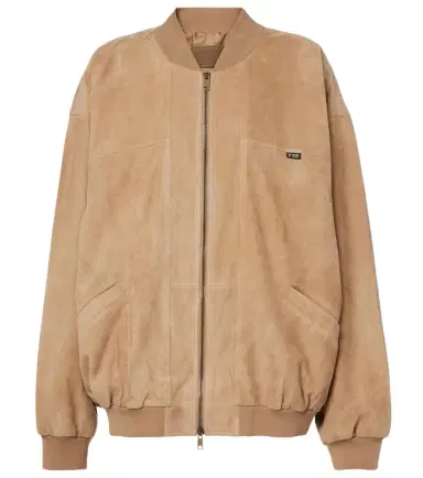 Prada Suede bomber jacket | Thumbnail 1 Prada Suede bomber jacket | Thumbnail 1