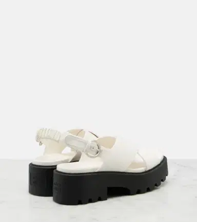 Miu Miu Platform slingback sandals | Thumbnail 3 Miu Miu Platform slingback sandals | Thumbnail 3