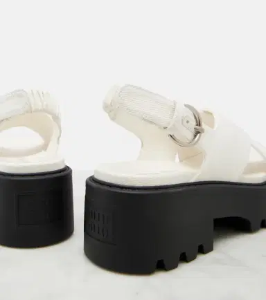 Miu Miu Platform slingback sandals | Thumbnail 4 Miu Miu Platform slingback sandals | Thumbnail 4