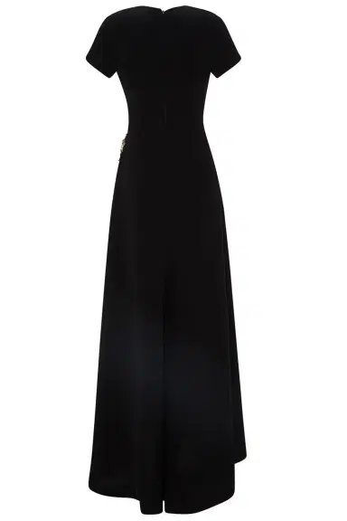 Marmar Halim Short Sleeve Maxi Dress | Thumbnail 5