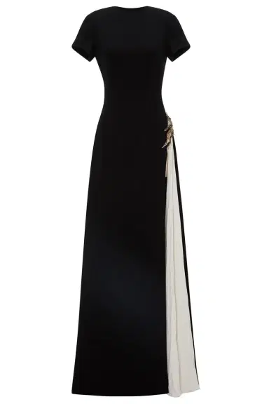 Marmar Halim Short Sleeve Maxi Dress | Thumbnail 1