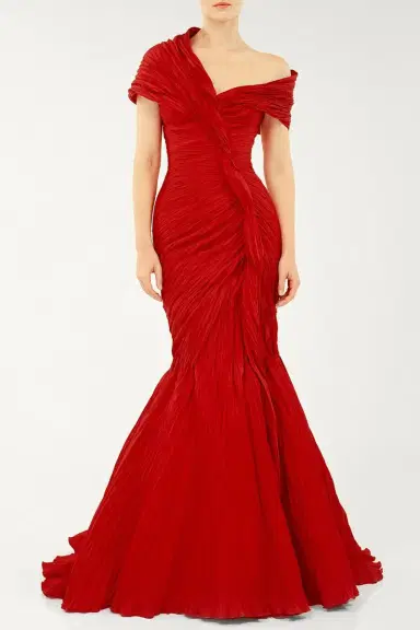 Marmar Halim Twist Mermaid Gown | Thumbnail 2