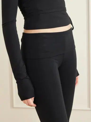 ÉTERNE Stretch-modal Capri Leggings | Thumbnail 4 ÉTERNE Stretch-modal Capri Leggings | Thumbnail 4