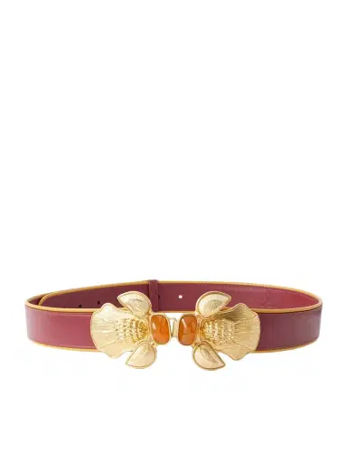 Sonia Petroff Bee Gold-tone And Leather Belt | Thumbnail 1 Sonia Petroff Bee Gold-tone And Leather Belt | Thumbnail 1