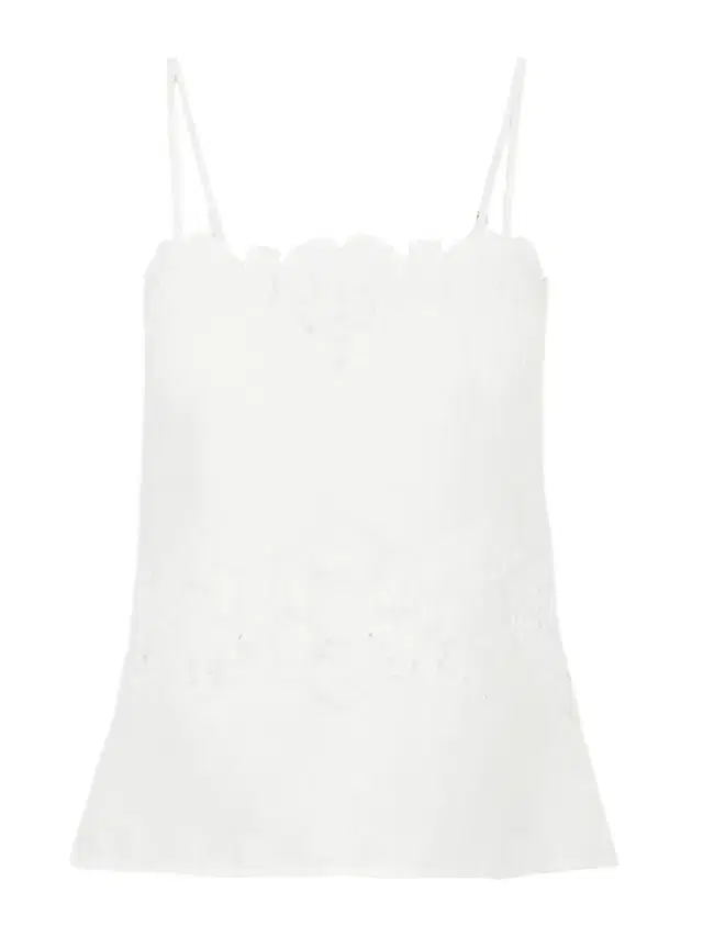 Olympia Embroidered Linen And Cotton-blend Camisole Olympia Embroidered Linen And Cotton-blend Camisole