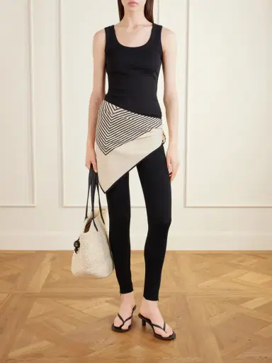 FLORE FLORE Hillie Organic Cotton-jersey Tank Top | Thumbnail 2