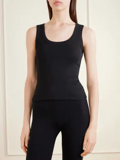FLORE FLORE Hillie Organic Cotton-jersey Tank Top | Thumbnail 3