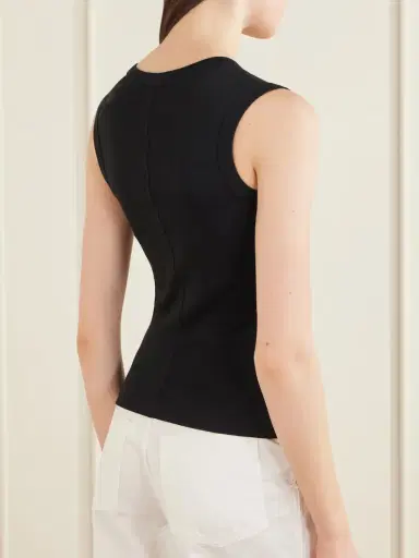 FLORE FLORE Dewi Organic Cotton-jersey Tank | Thumbnail 4 FLORE FLORE Dewi Organic Cotton-jersey Tank | Thumbnail 4
