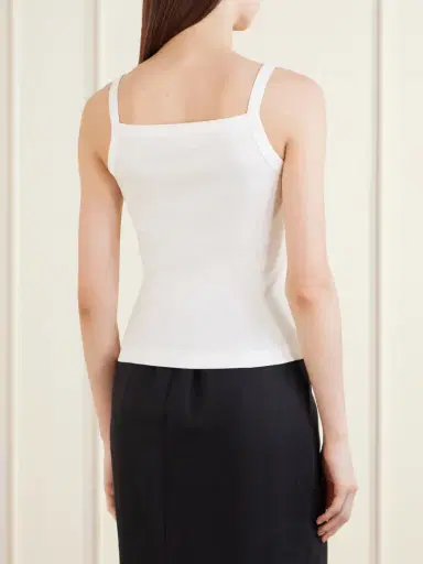 FLORE FLORE May Organic Cotton-jersey Tank | Thumbnail 4