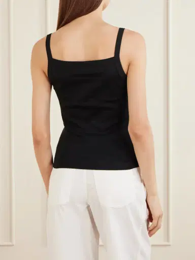 FLORE FLORE May Organic Cotton-jersey Tank | Thumbnail 4 FLORE FLORE May Organic Cotton-jersey Tank | Thumbnail 4
