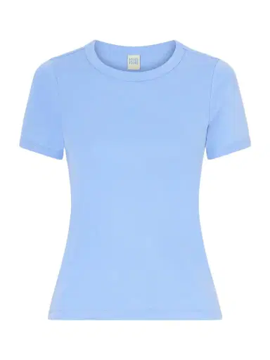 FLORE FLORE Car Ribbed Organic Cotton-jersey T-shirt | Thumbnail 1 FLORE FLORE Car Ribbed Organic Cotton-jersey T-shirt | Thumbnail 1