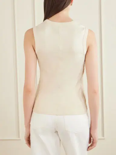 FLORE FLORE Dewi Organic Cotton-jersey Tank | Thumbnail 4