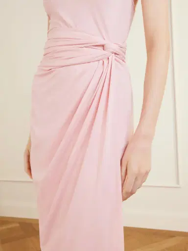 Another Tomorrow Stretch-jersey Midi Dress | Thumbnail 4 Another Tomorrow Stretch-jersey Midi Dress | Thumbnail 4